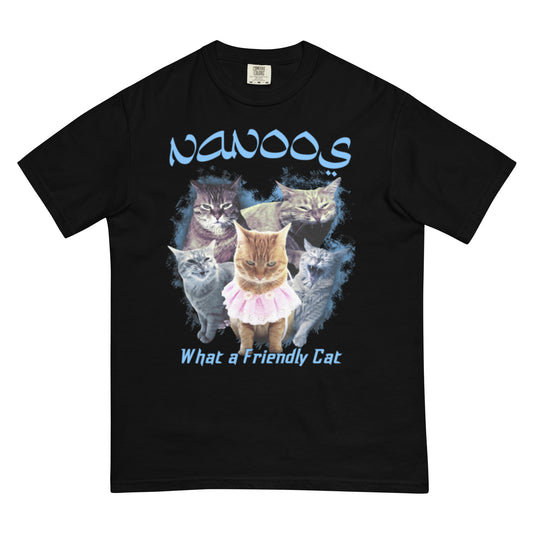 Nanoos What A Friendly Cat Unisex T-Shirt
